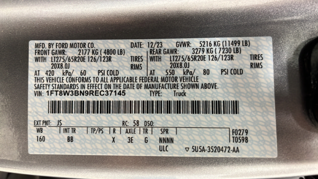 Used 2024 Ford F350 Platinum w/ FX4 Off-Road Package AWD/4WD image 27