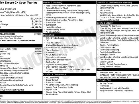 New 2026 Buick Encore GX Sport Touring w/ Comfort Package FWD image 26
