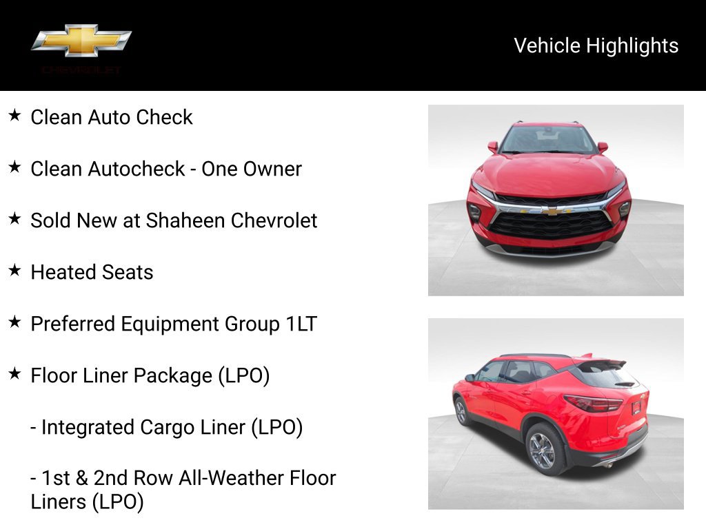 Used 2024 Chevrolet Blazer LT w/ Convenience Package FWD image 19