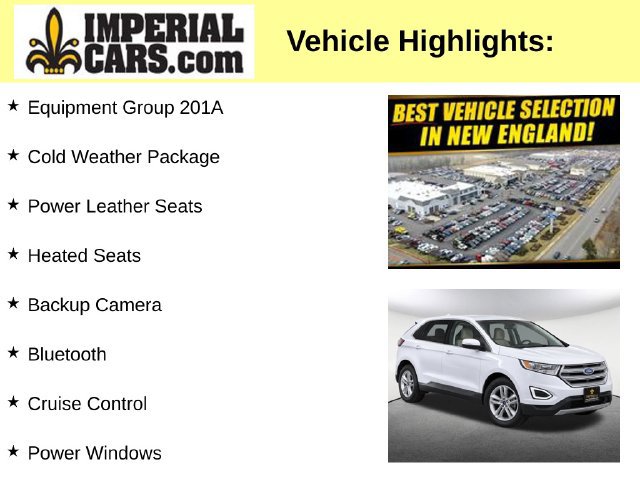 Used 2018 Ford Edge SEL w/ Equipment Group 201A AWD/4WD image 3