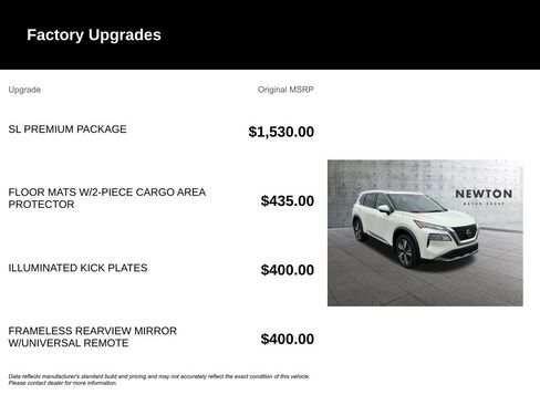 Used 2023 Nissan Rogue SL w/ SL Premium Package AWD/4WD image 6