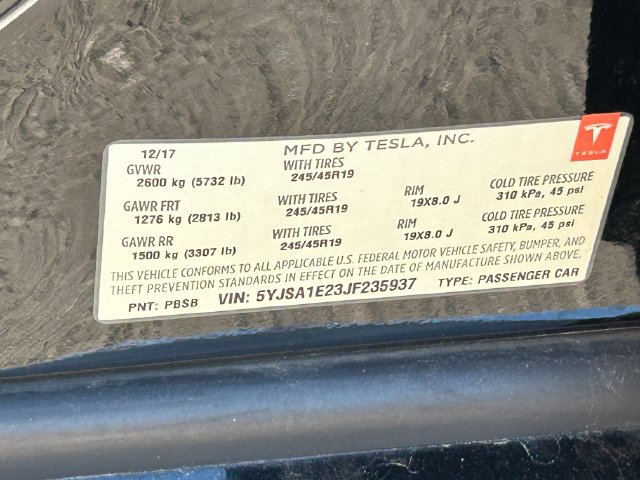 Used 2018 Tesla Model S 75D AWD/4WD image 33