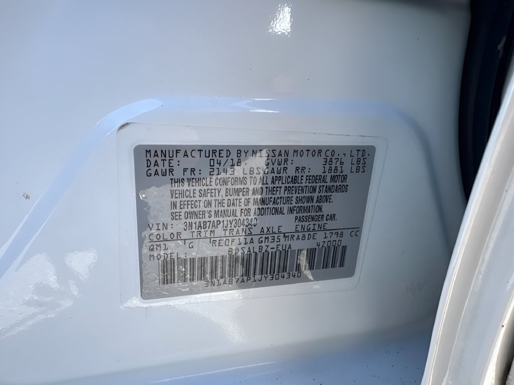Used 2018 Nissan Sentra S FWD image 23