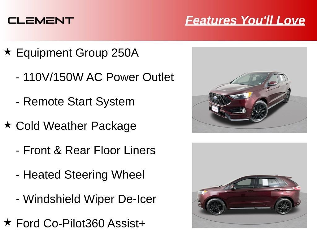Used 2020 Ford Edge ST-Line w/ Cold Weather Package AWD/4WD image 19