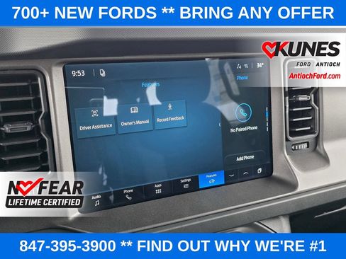 New 2026 Ford Bronco 4-Door AWD/4WD image 50