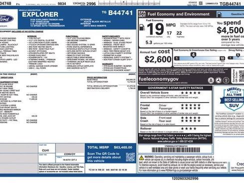 New 2026 Ford Explorer Tremor AWD/4WD image 42