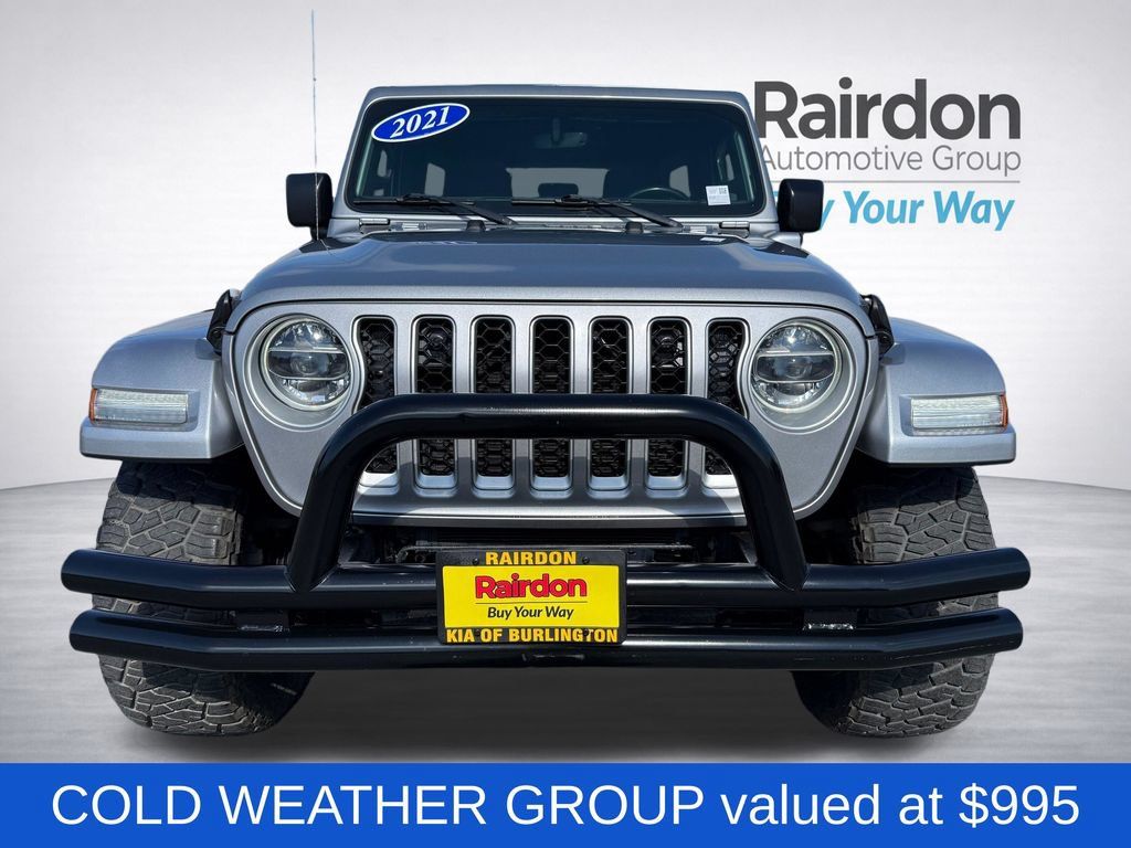 Used 2021 Jeep Wrangler Unlimited Sahara w/ Cold Weather Group AWD/4WD image 2