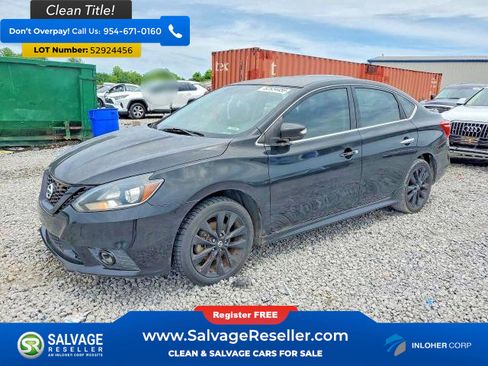 Used 2018 Nissan Sentra SR w/ Electronics Package FWD image 1