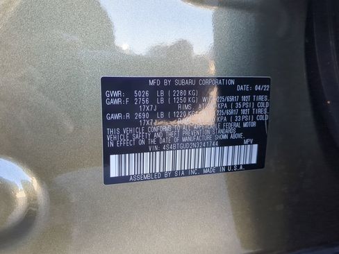 Used 2022 Subaru Outback Wilderness image 29