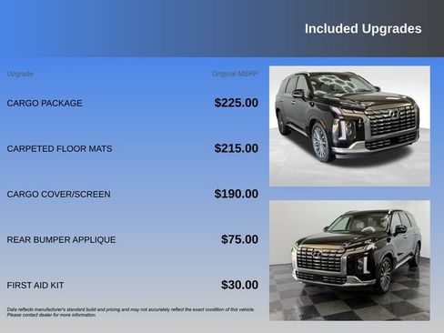 Used 2023 Hyundai Palisade Calligraphy w/ Cargo Package AWD/4WD image 7