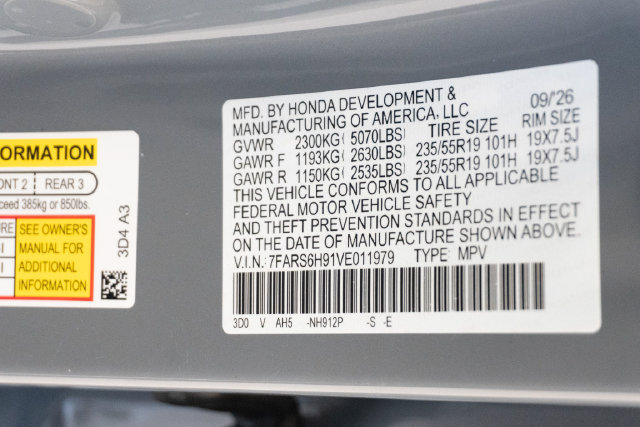 New 2027 Honda CR-V Sport Touring image 25
