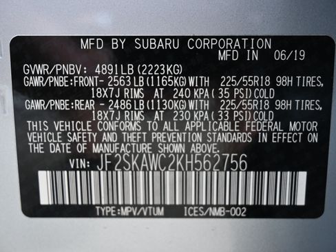 Used 2019 Subaru Forester Touring w/ Popular Package #3 AWD/4WD image 20