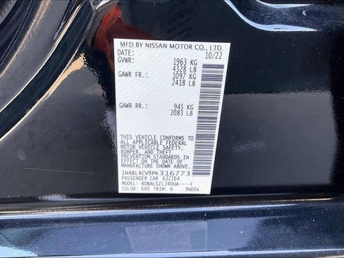 Used 2023 Nissan Altima 2.5 SR FWD image 21