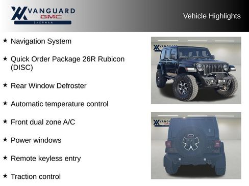 Used 2023 Jeep Wrangler Unlimited Rubicon w/ LED Lighting Group AWD/4WD image 11