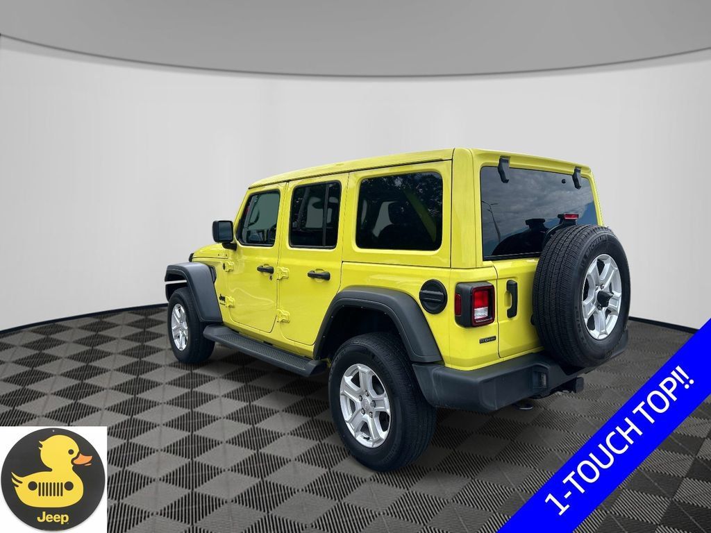 Used 2023 Jeep Wrangler Unlimited Sport w/ Sun And Sound Package AWD/4WD image 3