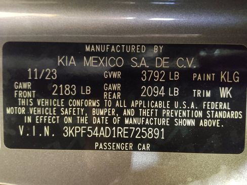 Used 2024 Kia Forte GT-Line w/ GT-Line Premium Package image 33