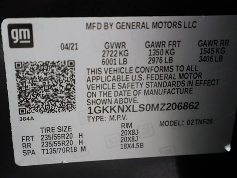 Used 2021 GMC Acadia Denali w/ Denali Technology Package image 66