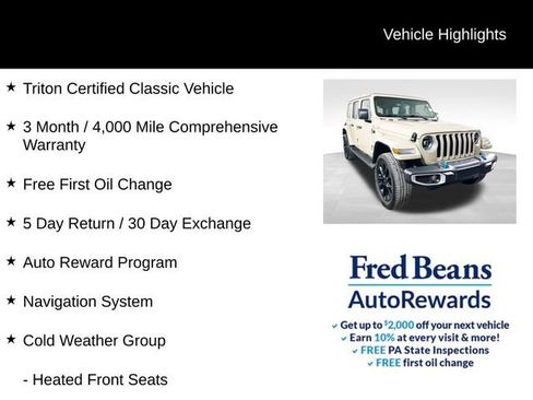 Used 2022 Jeep Wrangler Unlimited Sahara w/ Cold Weather Group image 4