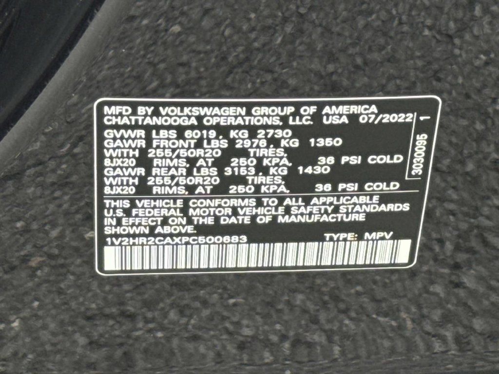 Used 2023 Volkswagen Atlas SE AWD/4WD image 26