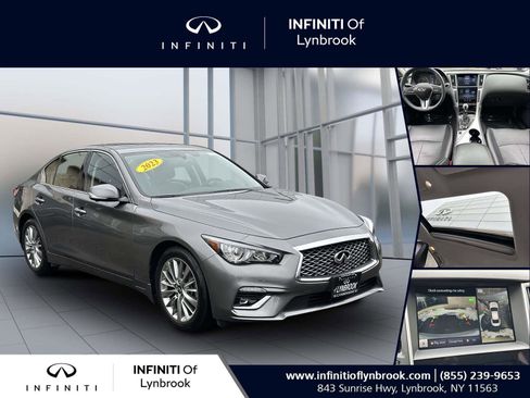 Used 2023 INFINITI Q50 Luxe w/ Cargo Package image 1