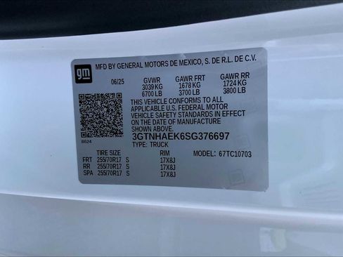 Used 2025 GMC Sierra 1500 Pro w/ Trailering Package RWD image 16