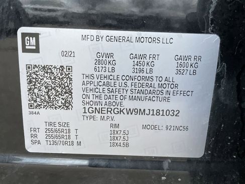 Used 2021 Chevrolet Traverse LT image 32