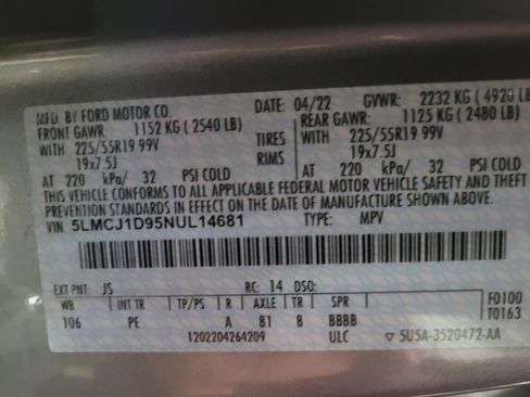 Used 2022 Lincoln Corsair AWD w/ Premium Package image 33