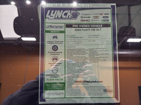 Used 2024 Ford F150 XLT w/ Equipment Group 302A MID image 39