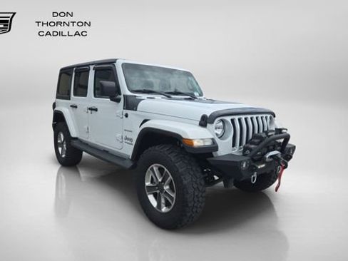 Used 2020 Jeep Wrangler Unlimited Sahara AWD/4WD image 7