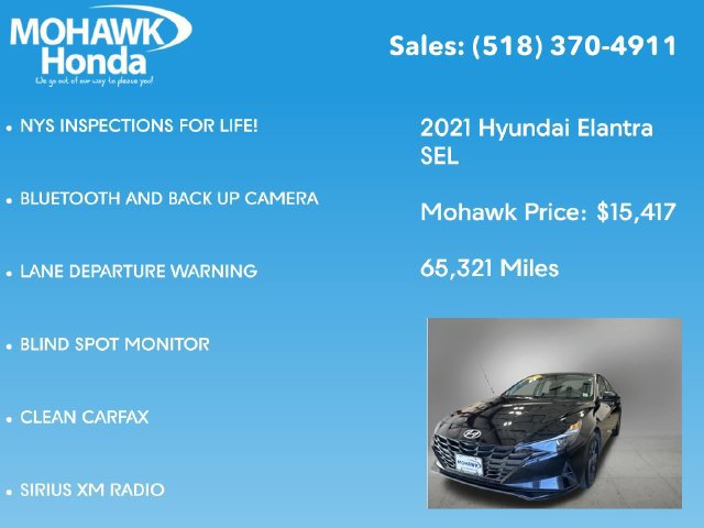 Used 2021 Hyundai Elantra SEL FWD image 7