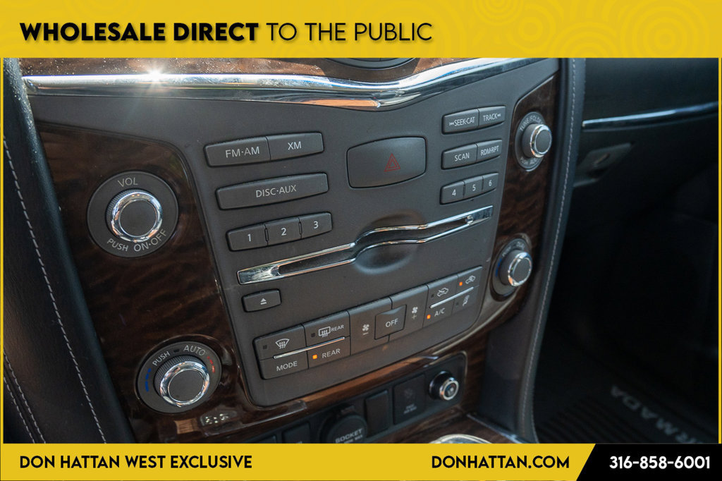 Used 2017 Nissan Armada Platinum w/ Captain Seat Package AWD/4WD image 11