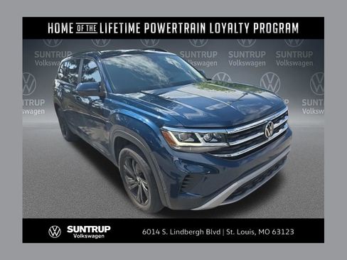 Used 2022 Volkswagen Atlas SE w/ Panoramic Sunroof Package FWD image 1