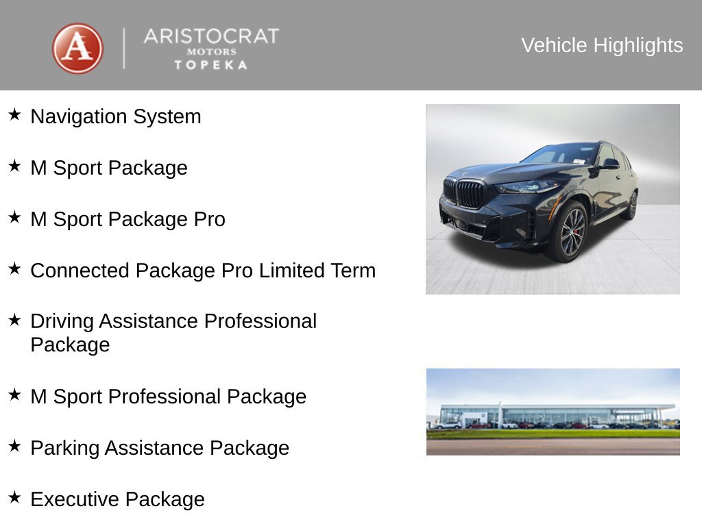 Certified 2026 BMW X5 xDrive40i w/ Executive Package AWD/4WD image 4