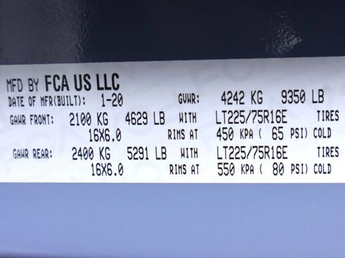 Used 2020 RAM ProMaster 3500 image 42