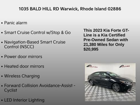 Certified 2023 Kia Forte GT-Line w/ GT-Line Premium Package image 32