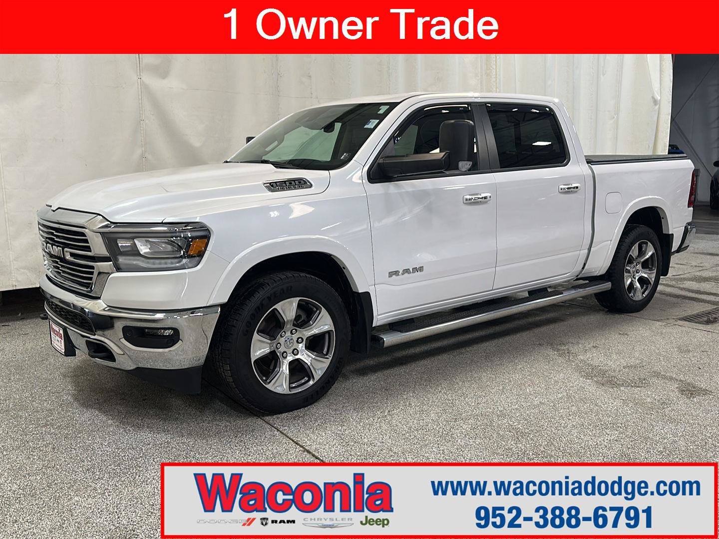 Used 2021 RAM 1500 Laramie AWD/4WD image 1