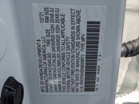 Certified 2022 Honda Pilot Special Edition image 24