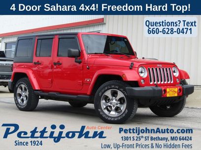 Used 2018 Jeep Wrangler Unlimited Sahara
