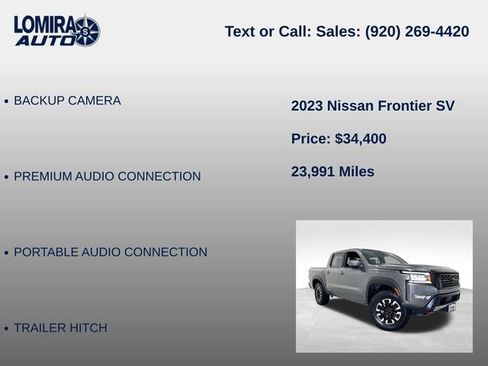 Used 2023 Nissan Frontier PRO-4X AWD/4WD image 14