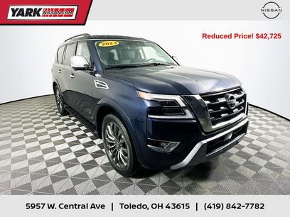 Used 2023 Nissan Armada Platinum w/ Captain's Chairs Package