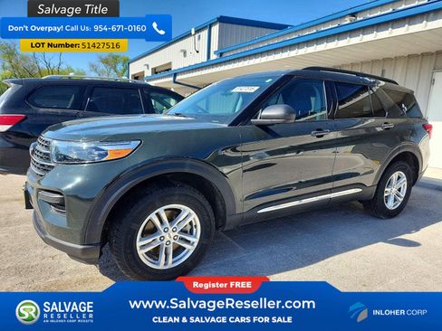 Used 2022 Ford Explorer XLT AWD/4WD image 1