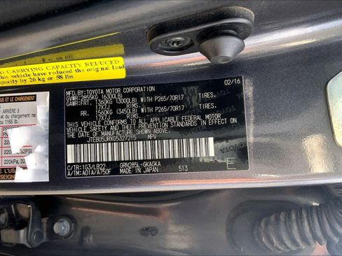 Used 2016 Toyota 4Runner SR5 Premium AWD/4WD image 36