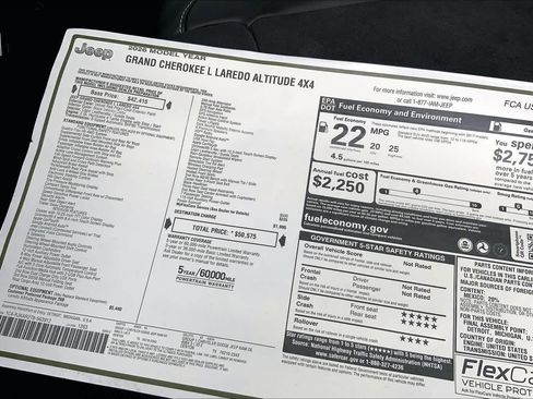 New 2026 Jeep Grand Cherokee L Laredo Altitude image 18