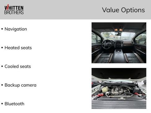 Used 2019 Nissan Titan Platinum Reserve w/ Platinum Utility Package image 2