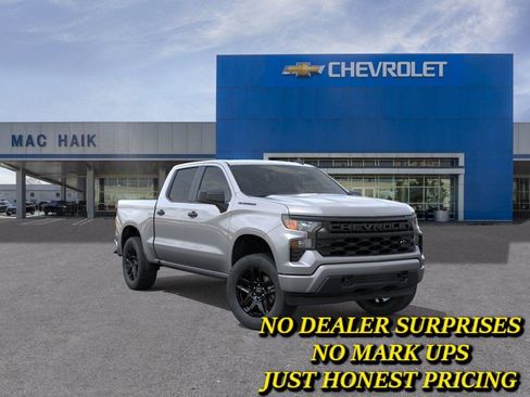New 2026 Chevrolet Silverado 1500 Custom w/ LPO, Dark Essentials Package RWD image 1