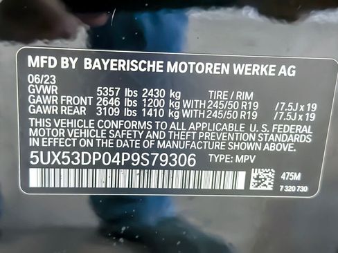 Used 2023 BMW X3 xDrive30i w/ Convenience Package AWD/4WD image 29