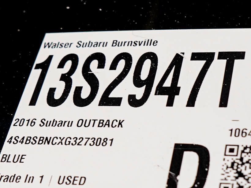 Used 2016 Subaru Outback 2.5i Limited AWD/4WD image 33