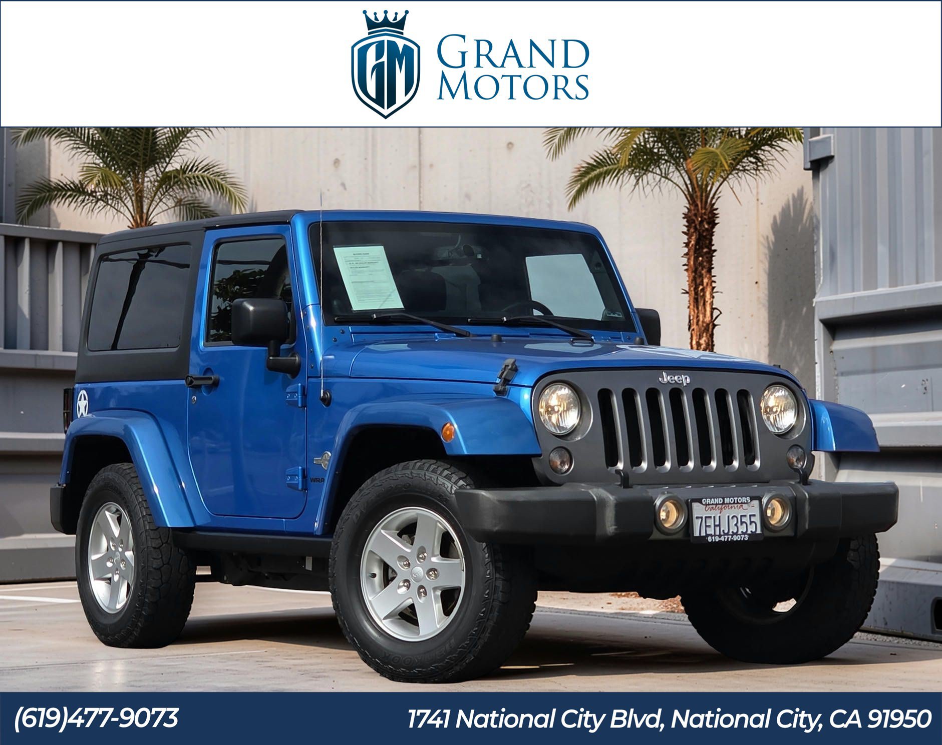 Used 2014 Jeep Wrangler Sport AWD/4WD image 1