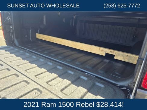 Used 2021 RAM 1500 Rebel w/ Rebel Level 2 Equipment Group AWD/4WD image 28