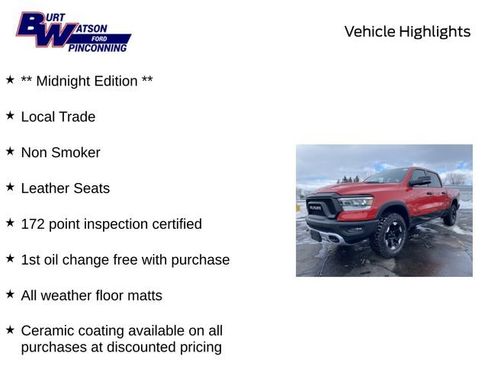 Used 2023 RAM 1500 Rebel w/ Rebel Level 1 Equipment Group image 9